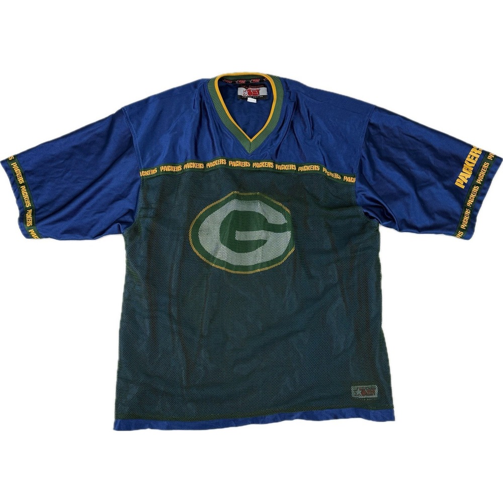 VTG BET Sports Limited Edition Green Bay Packers NFL Mesh Jersey Mens Size XXXL
